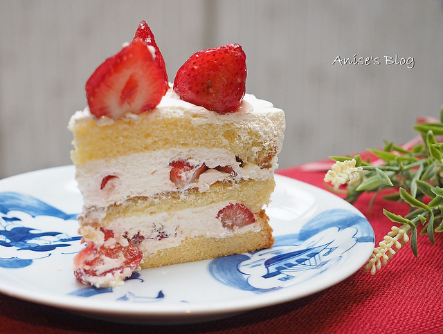 台北草莓蛋糕，Bonnie Sugar，滿滿的草莓好幸福 @愛吃鬼芸芸