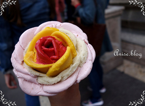 布達佩斯美食．花朵般美麗的Gelarto Rosa冰淇淋，tripadvisor布達佩斯甜點排名No.2！ @愛吃鬼芸芸