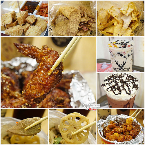 逢甲夜市美食：朴大哥的韓式炸雞、紅茶臭豆腐、逢甲番薯哥、滷味王、斜角巷飲品 @愛吃鬼芸芸