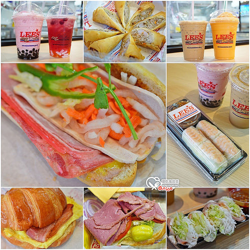 北車美食．Lee’s Sandwiches 全美最大連鎖法式越南三明治品牌，肉凍、肝醬好厲害，飲料特別又美味！(已歇業) @愛吃鬼芸芸