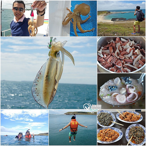 澎湖北海秘境漂流 Day2：船釣石鮔（小章魚）、無人島姑婆嶼、跳水浮潛 @愛吃鬼芸芸
