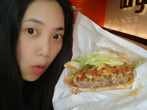 burger talks 淘客漢堡，台版的IN-N-OUT(鬼椒好辣@@) @愛吃鬼芸芸
