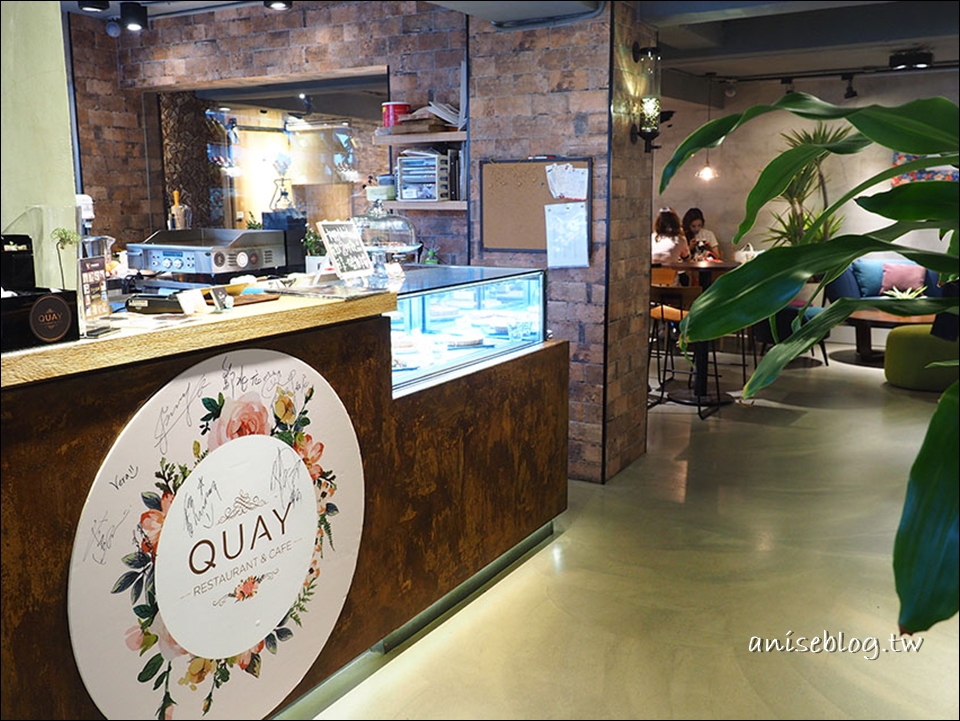 東區．QUAY Cafe 奎咖啡館，滿滿的花牆少女心大爆發