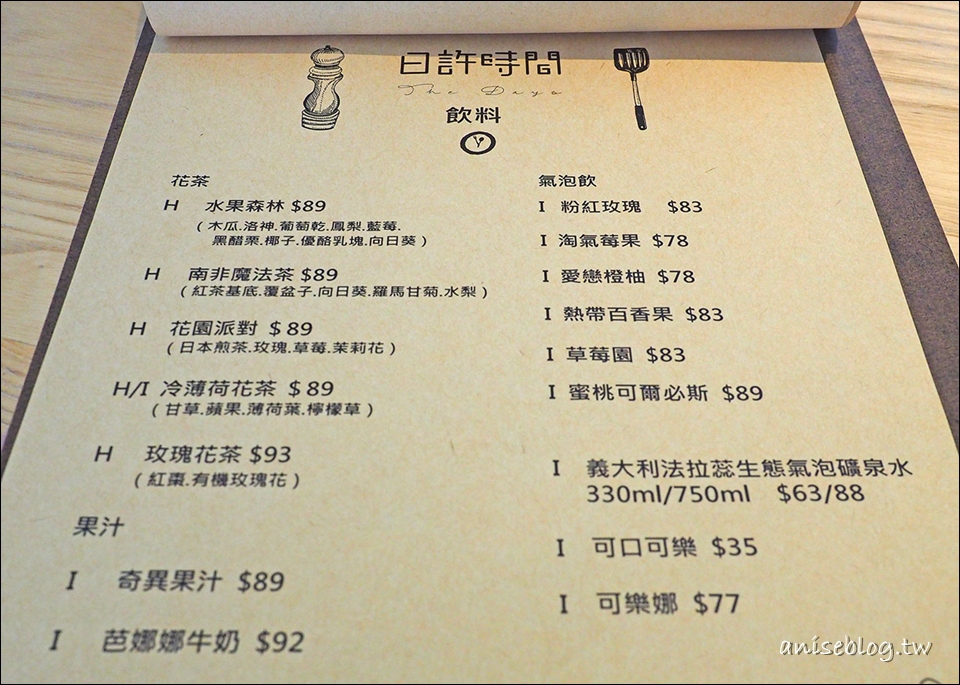台中北區美食，日許時間，平價可口義式小店