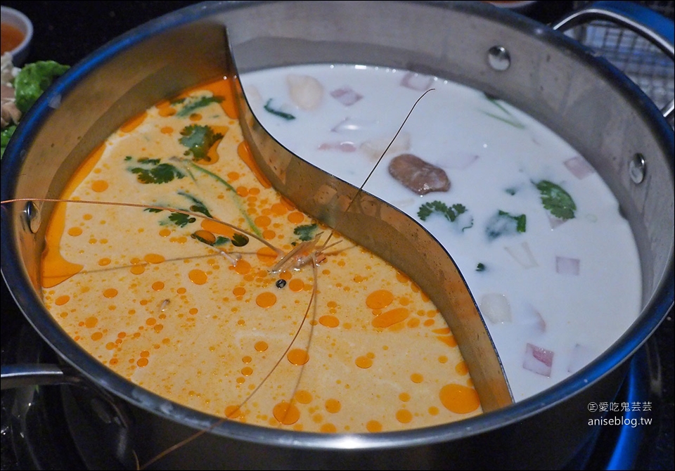 東區火鍋新開幕 | 泰滾泰式火鍋，超美味又划算的泰式鴛鴦鍋