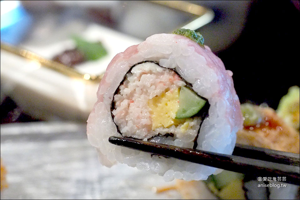 銀座超值商業午餐 | SHARI THE TOKYO SUSHI BAR，優雅美麗的彩虹壽司，日本OL最愛