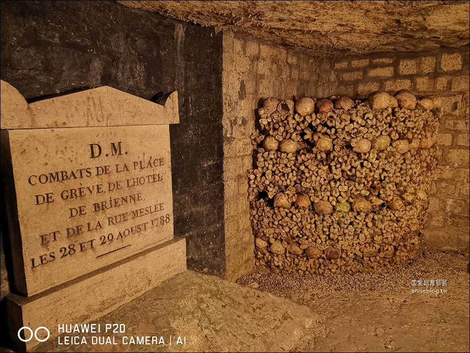 巴黎地下墓穴 | 世界上最大的死人骨頭堆放區 (14區)