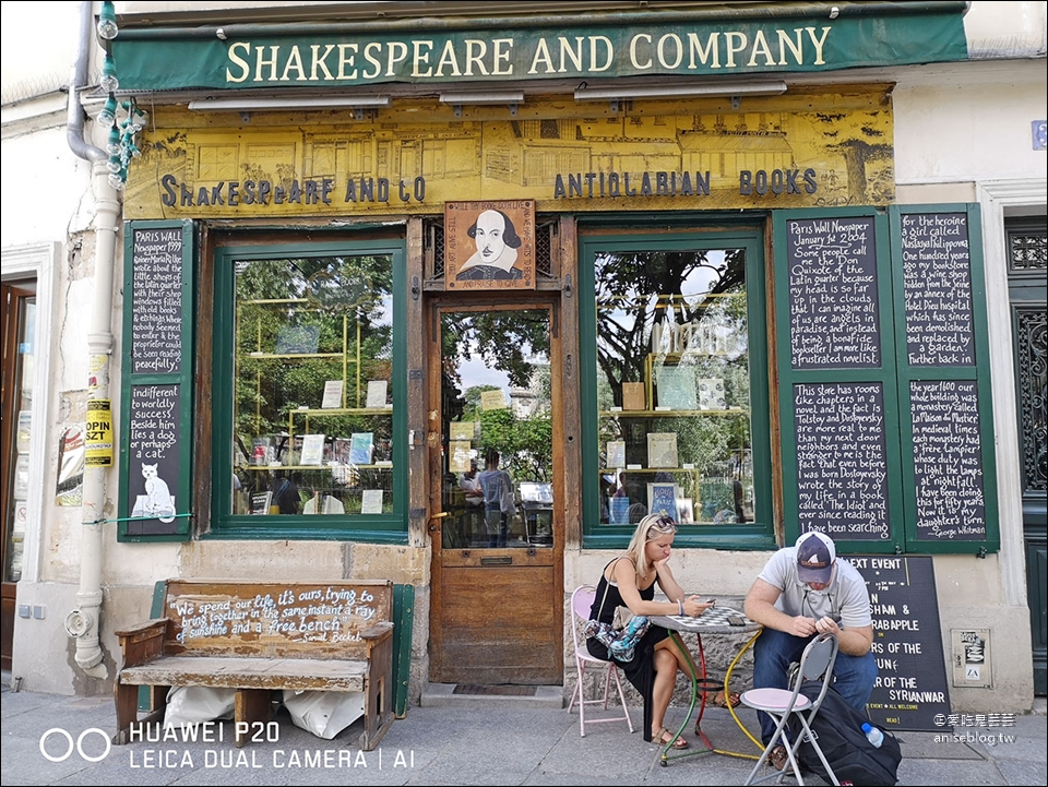 巴黎 | 莎士比亞書店、聖米歇爾噴泉