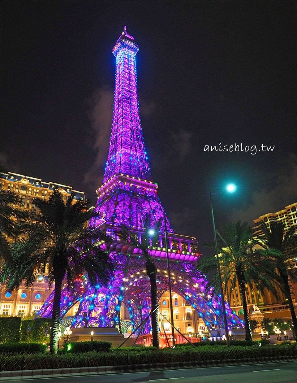 澳門住宿 | 巴黎人酒店，不用到巴黎也能看鐵塔！