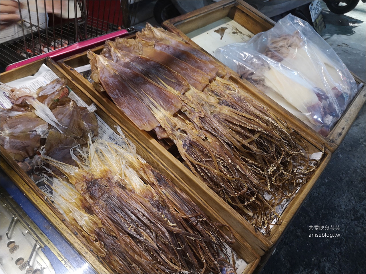 嘉義文化夜市隱藏版美食 | 開心魷碳烤魷魚、 漳傳統飲料