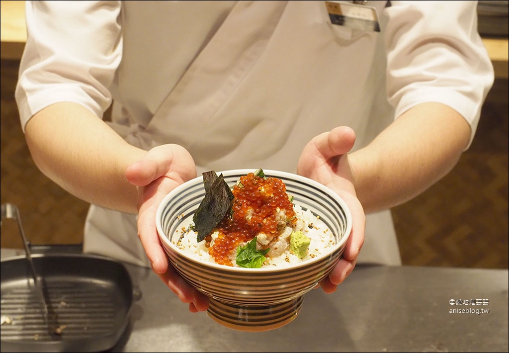 日本橋海鮮丼，炙燒海鮮丼「焱」新上市，鯛魚湯最銷魂 @信義區美食