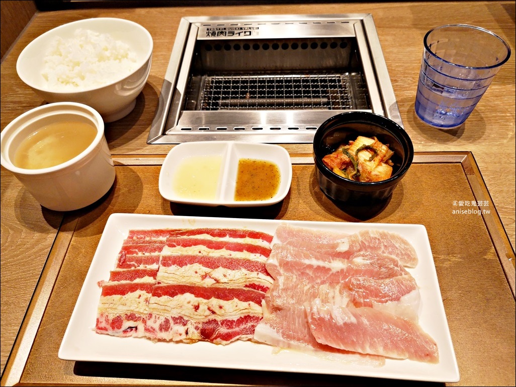 焼肉ライク（燒肉LIKE）京站店，一個人也能吃的燒肉店，台北車站美食(姊姊食記)