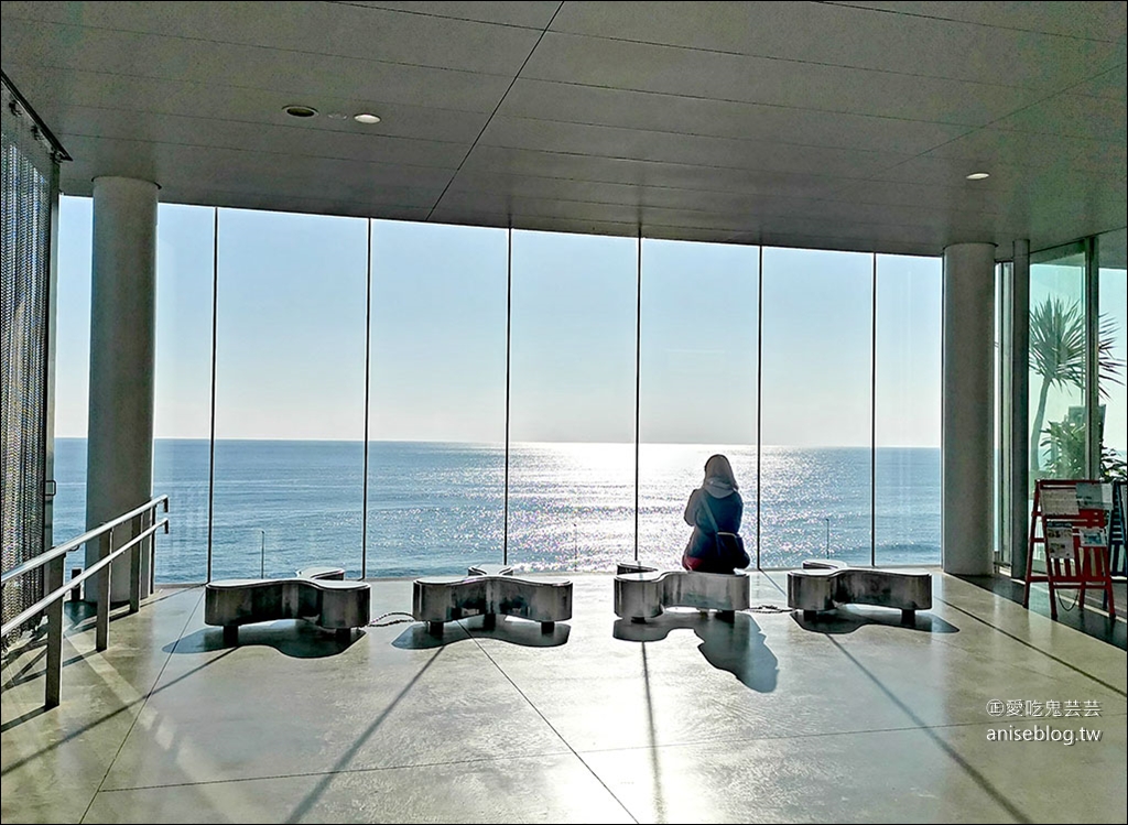 SEA BiRDS CAFE，日立車站無敵海景咖啡，懸在太平洋上的玻璃屋，記得好天氣去唷！