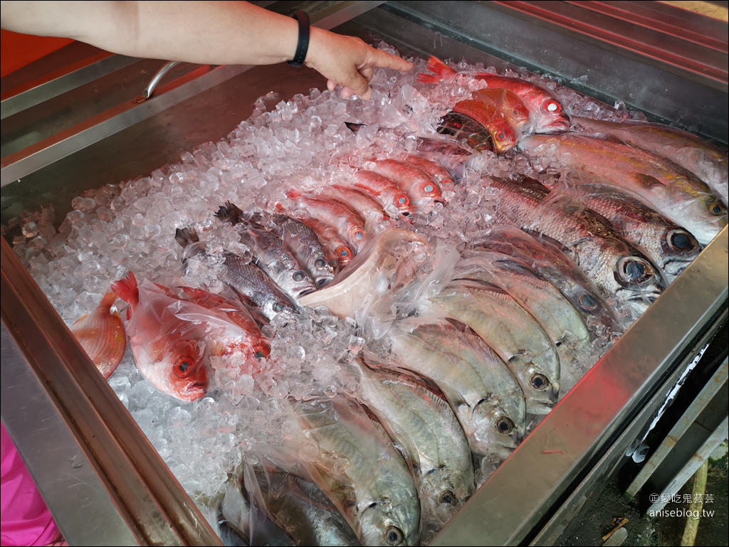 口福海鮮餐廳@石梯坪漁港，生猛海鮮、龍蝦料理