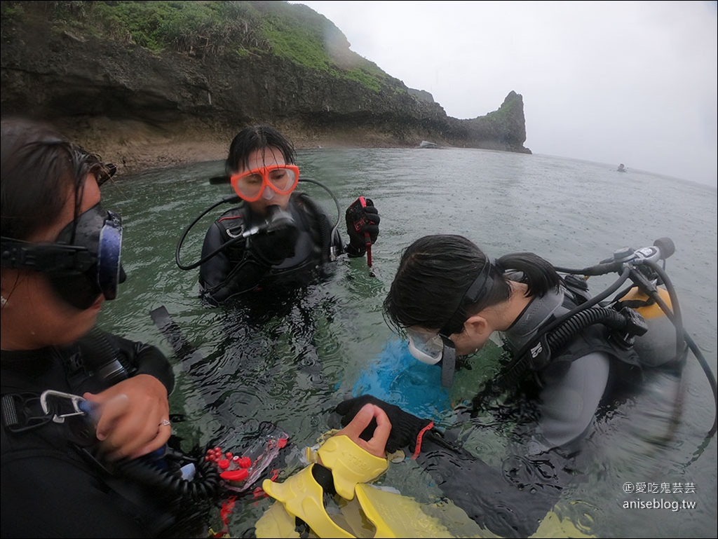 沖繩青之洞窟潛水My Diving，怕水的妹子也挑戰成功啦！