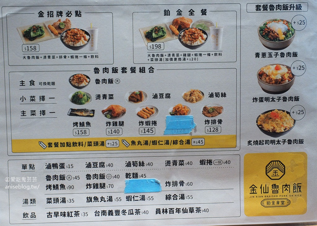 金仙魯肉飯2.0版(鉑金食堂)，35老店創新魯肉飯超威！@微風南京