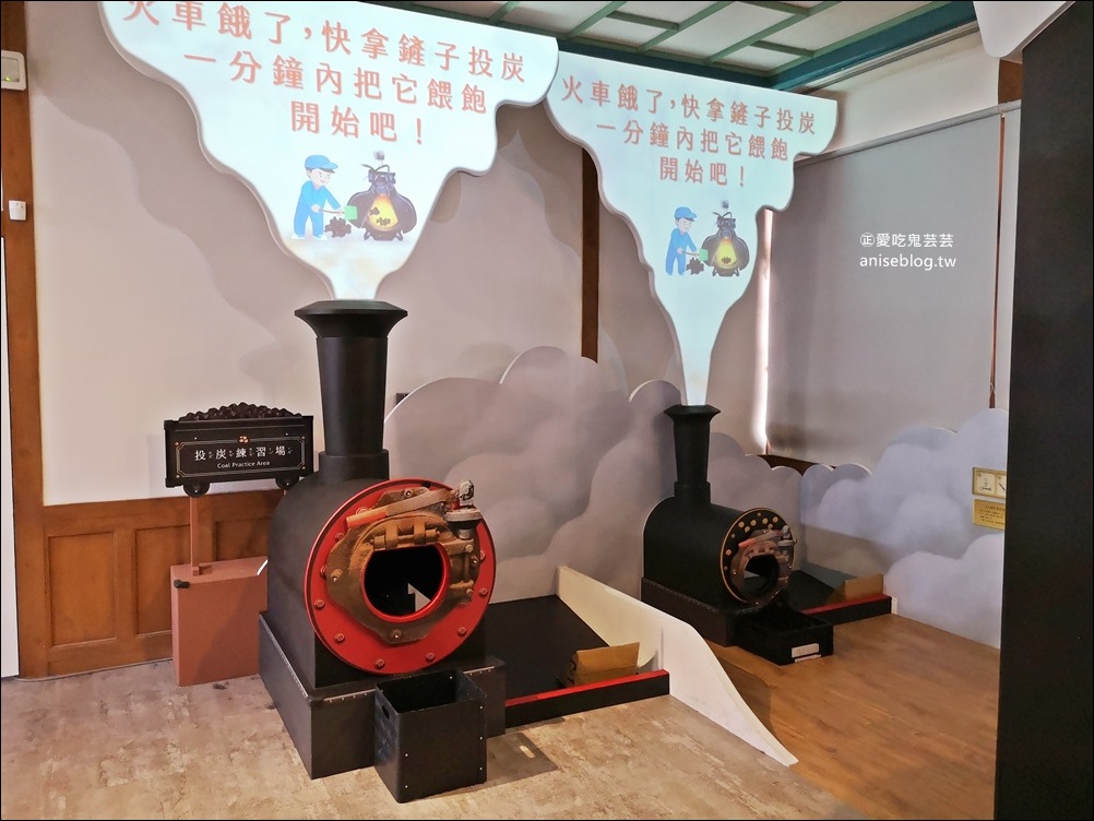 國立臺灣博物館鐵道部園區，台北最新親子景點室內展覽(姊姊遊記)