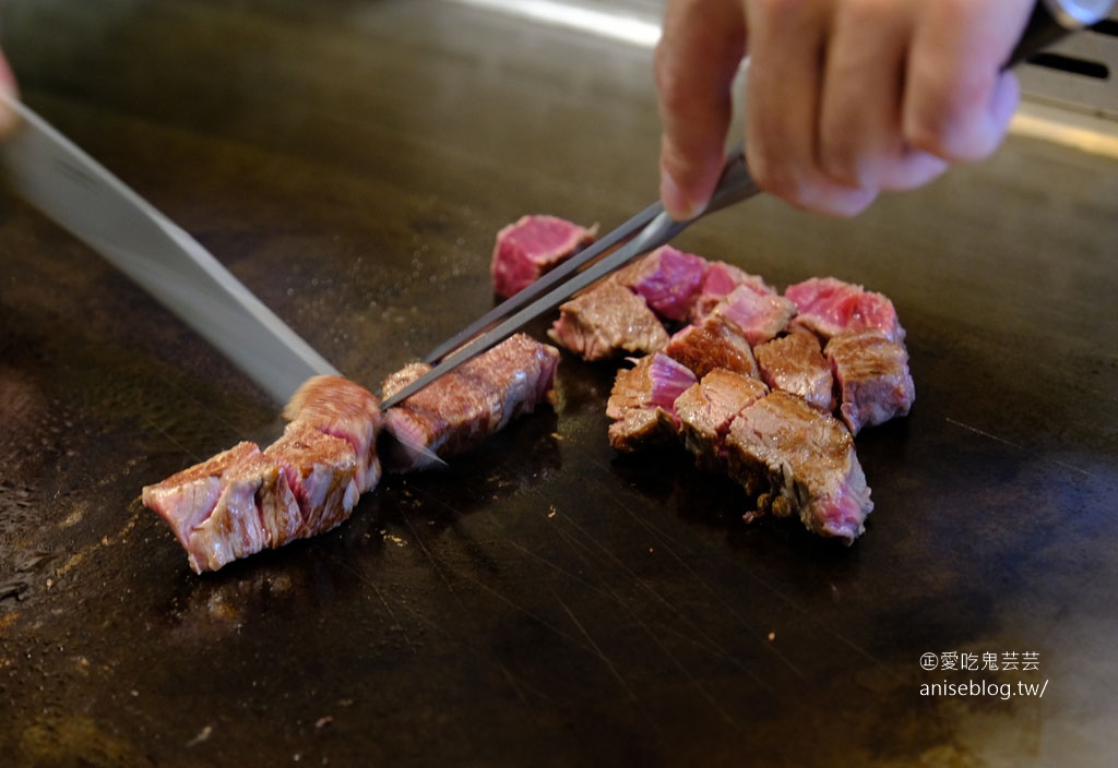 饗宴鐵板燒，鐵板燒美國牛肉 x 海鮮 = 無敵美味！