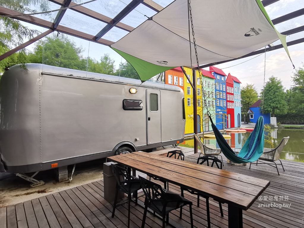 極光露營車@自然捲北歐風格旅店，超夯親子旅店！
