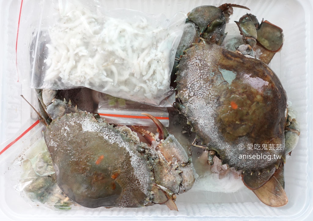 金山大碗螃蟹澎湃海陸包 | 海鮮粥＆去骨油雞腿＆經典配菜