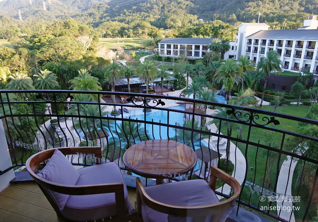 大溪笠復威斯汀度假酒店，充滿南國風情泳池的美好渡假飯店