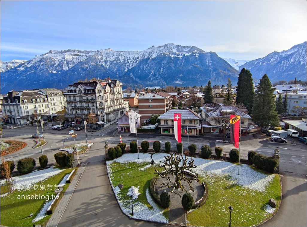 少女峰住宿推薦 Lindner Grand Hotel Beau Rivage，享受阿爾卑斯山美景、地理位置便利 @愛吃鬼芸芸