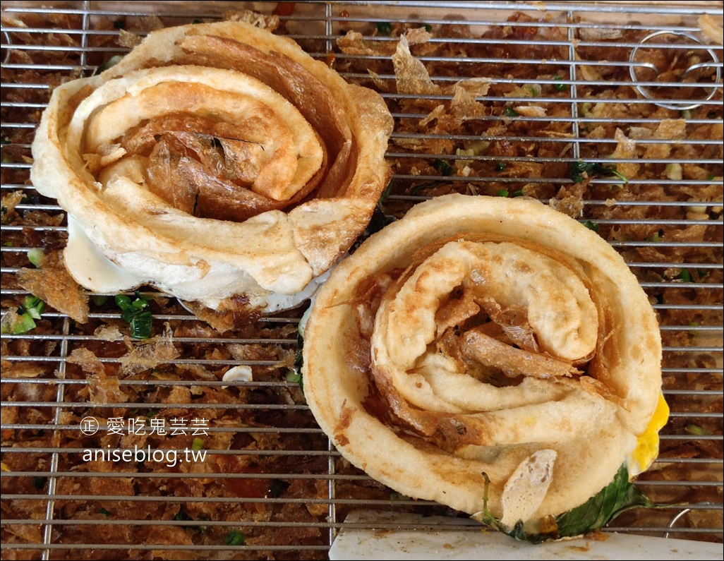 台東花式蔥餅，香香脆脆的蔥油餅兒