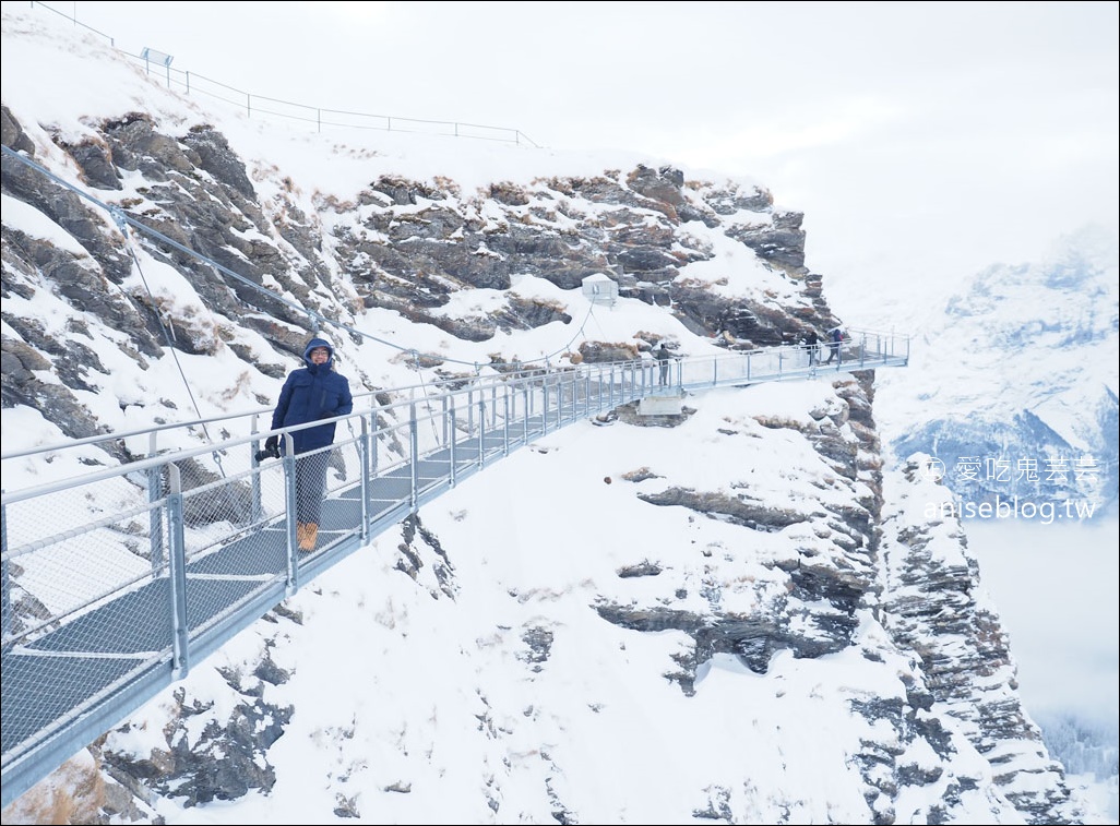 瑞士少女峰區 | 費爾斯特 First 登山纜車 (懸崖步道、神鷹飛索)，微刺激戶外活動