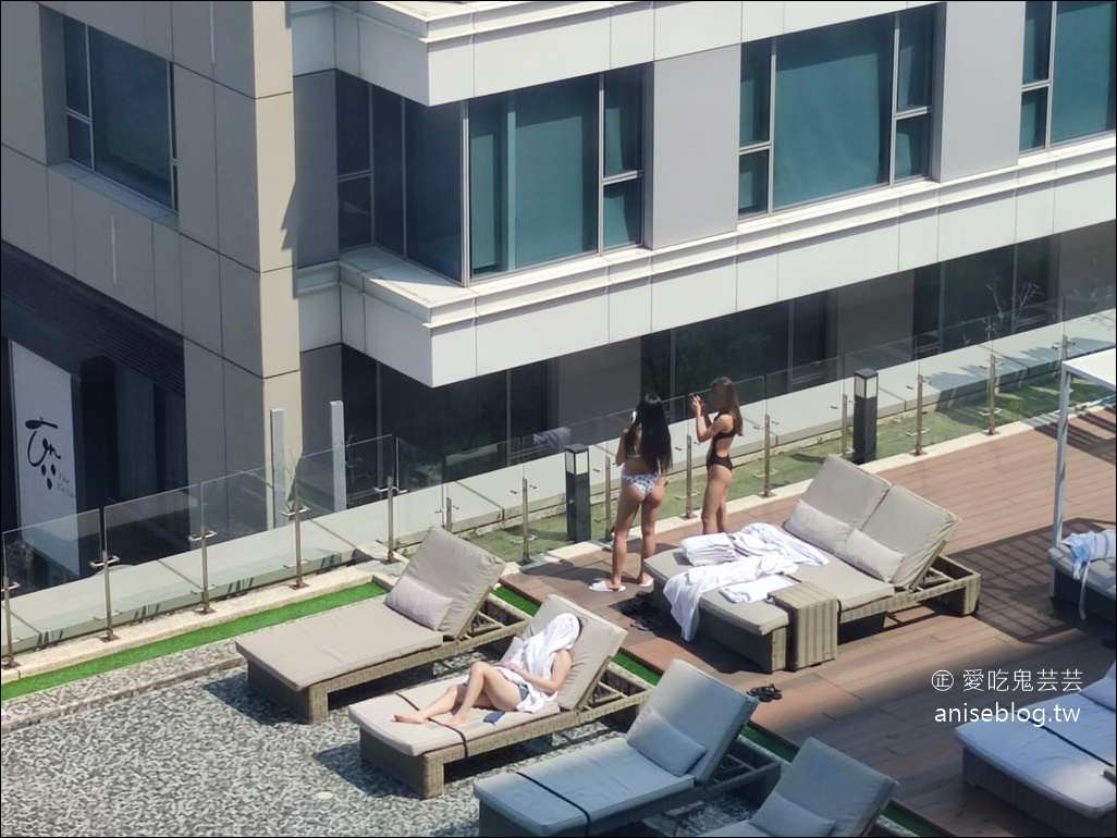 台南晶英酒店，高空泳池消暑好去處！