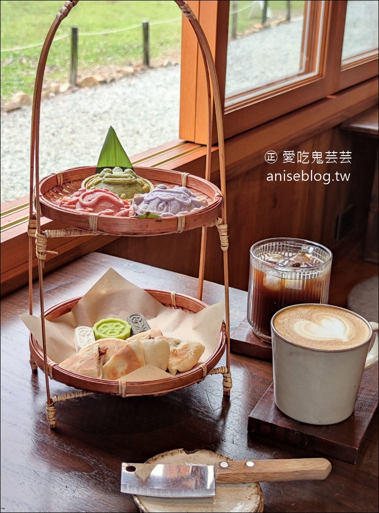 湖の怪物 日式咖啡廳@日月潭，超可愛烤的紅龜粿必點！(嗨營業中)(含菜單)