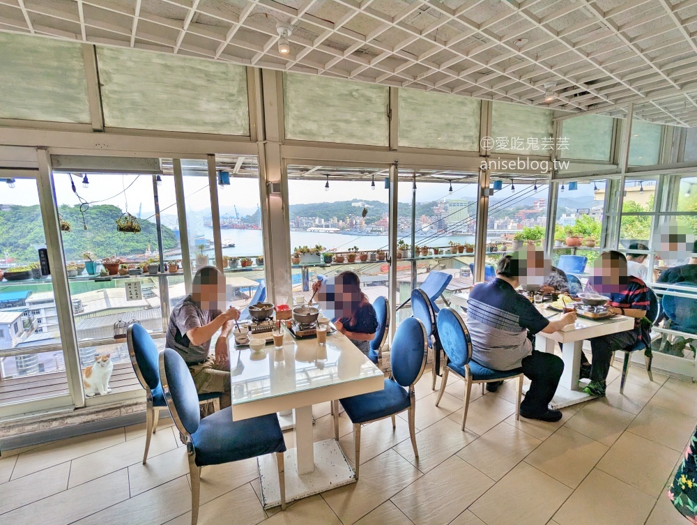 後山海景咖啡，基隆虎仔山上俯瞰港區的景觀餐廳(姊姊食記)
