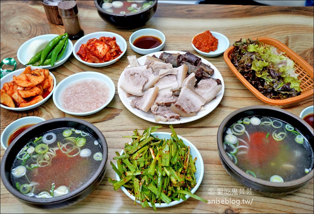 釜山美食 | 陝川湯飯家(합천국밥집)，米其林必比登推介豬肉湯飯，那個血腸也太好吃了吧！