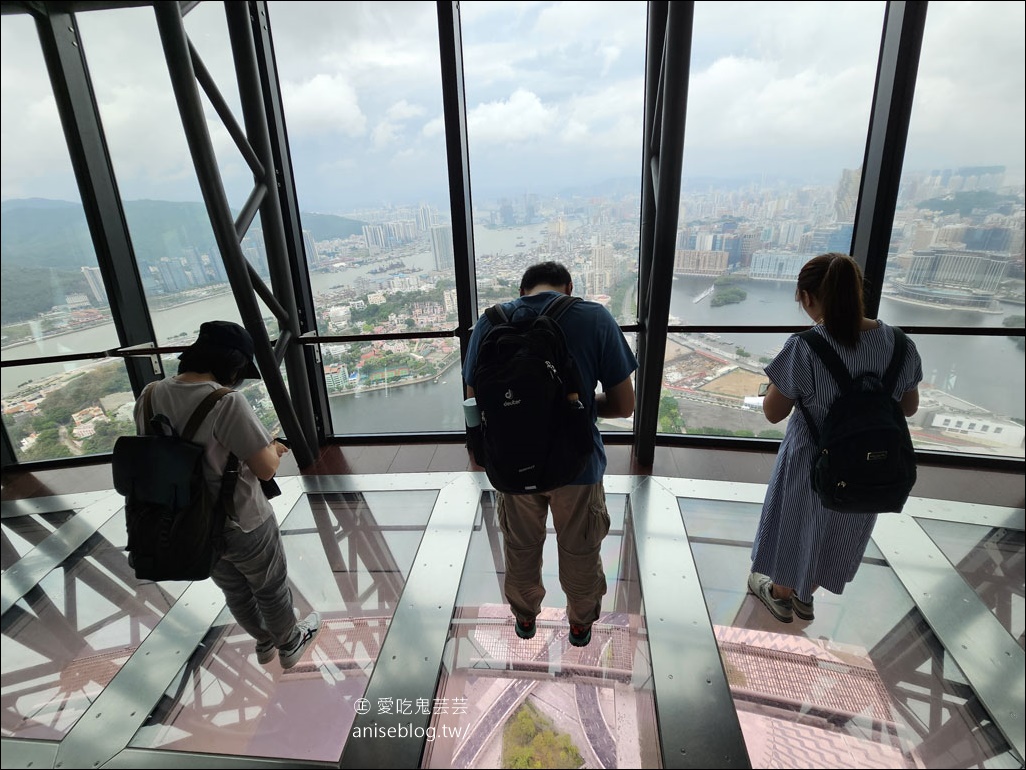澳門旅遊塔360度旋轉餐廳+觀景台，文末告訴你哪裡拍澳門旅遊塔才漂亮！