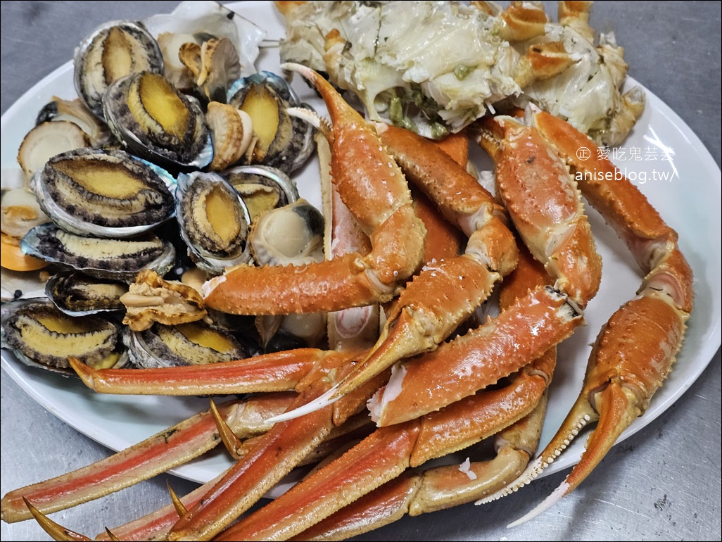 機張市場 | 帝王蟹、鱈場蟹、秋葉蟹、鮑魚、扇貝平價又好吃！