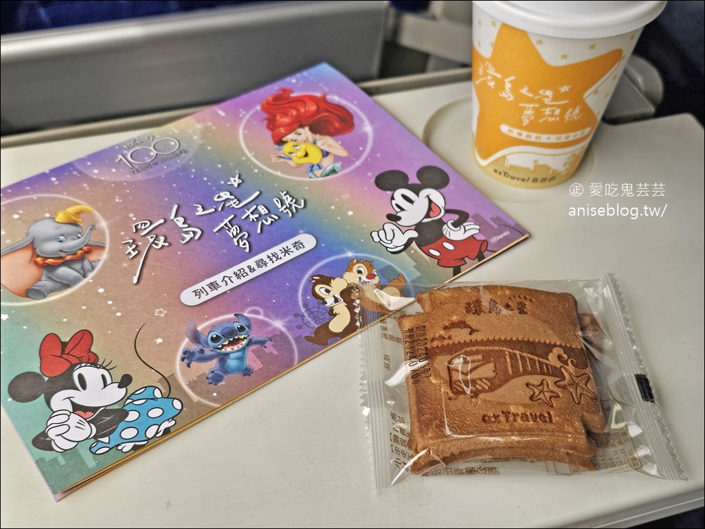 環島之星夢想號，搭乘超可愛的迪士尼列車，環島玩透透！